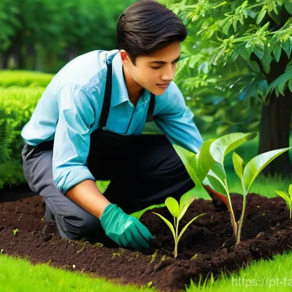 시간 가치를 기반으로 한 자산 배분 전략 - **Prompt:** "A vibrant, richly colored digital illustration depicting a young adult, approximately 2...