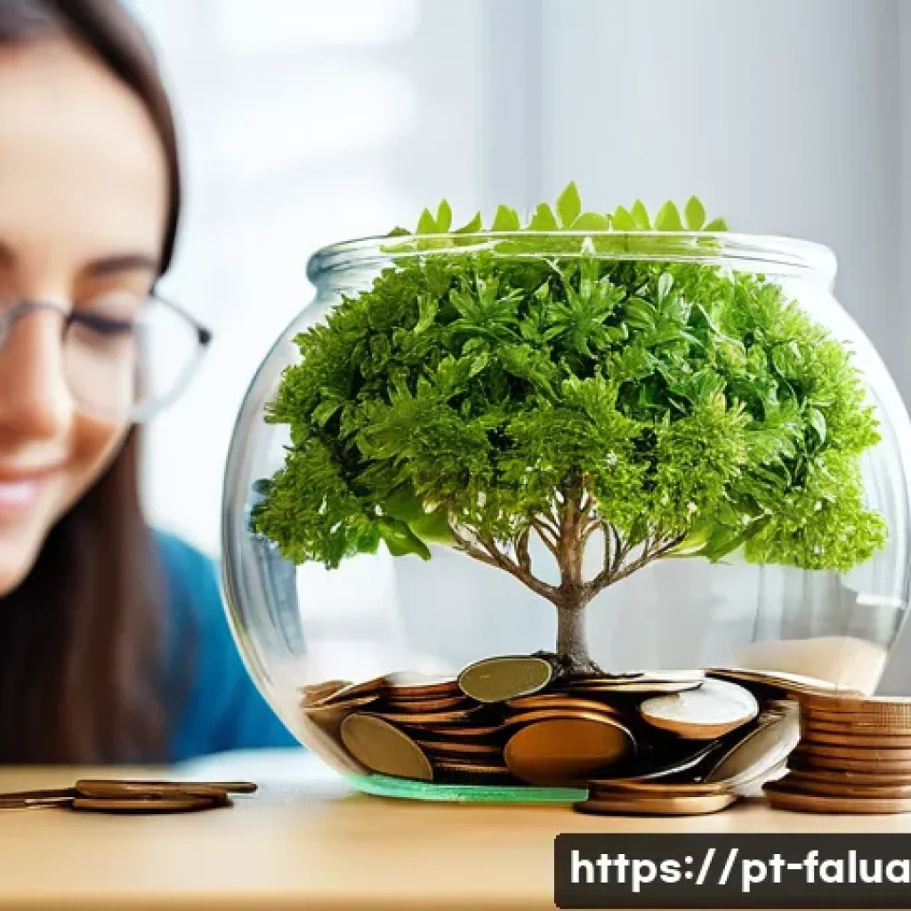 금융에서의 시간 가치 활용 사례 - **Compound Interest: The Financial Snowball Effect**
    An inspiring and optimistic image depicting...